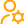 A man with gear wheel.